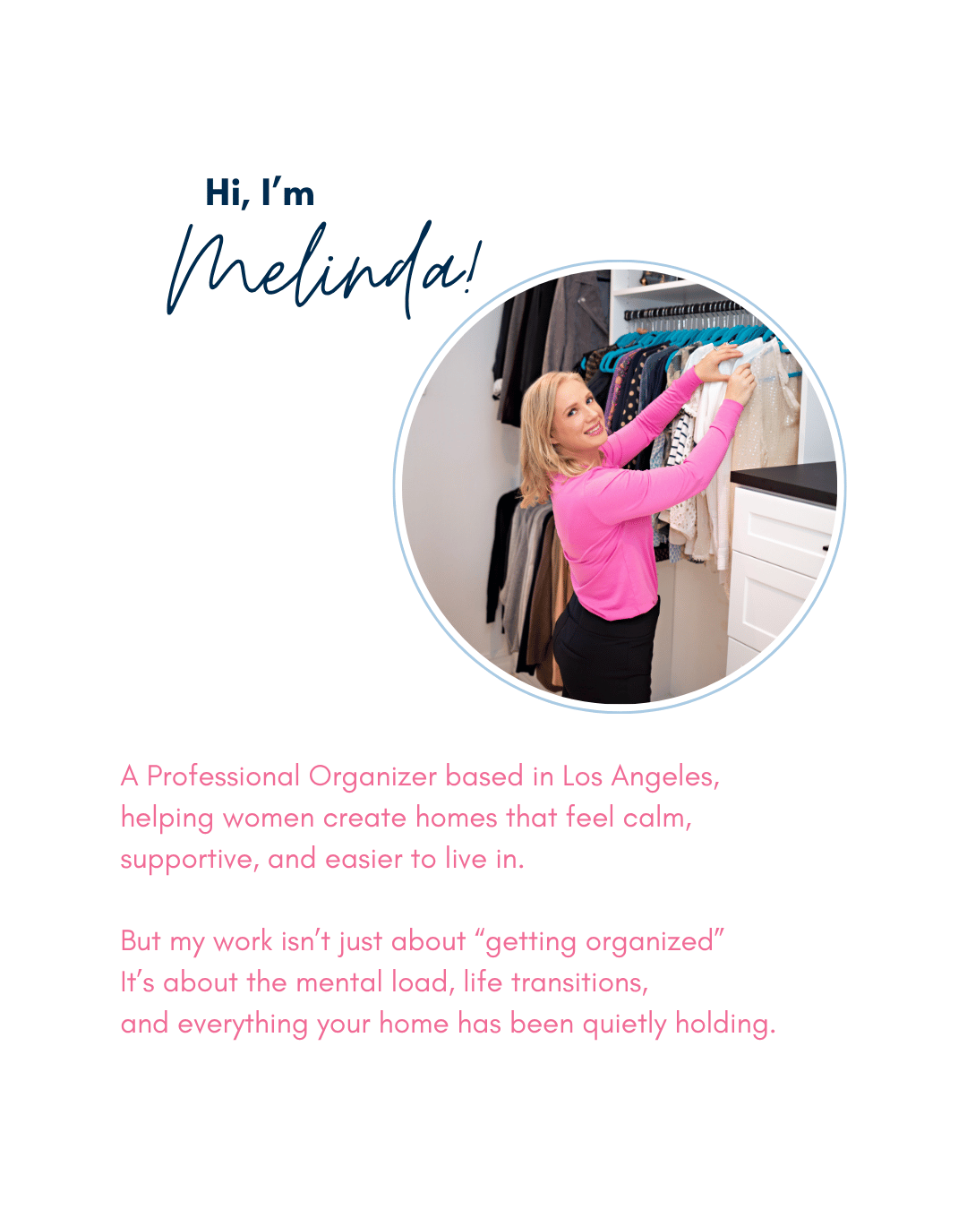 Meet Melinda_melinda grace organizing a closet